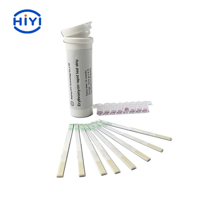 Erythromycin Rapid Test Strip สำหรับการใช้นม